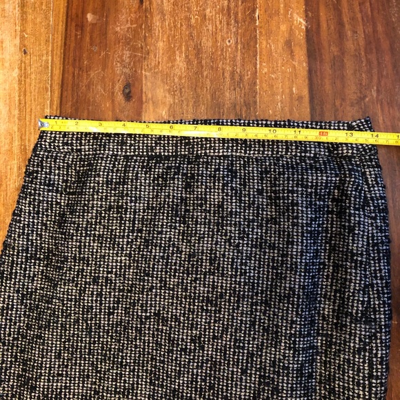 J.Crew tweed metallic pencil skirt - Picture 6 of 7